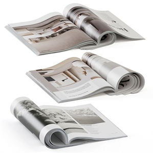 magazines rolled